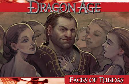 Couverture Face of Thedas - Varric